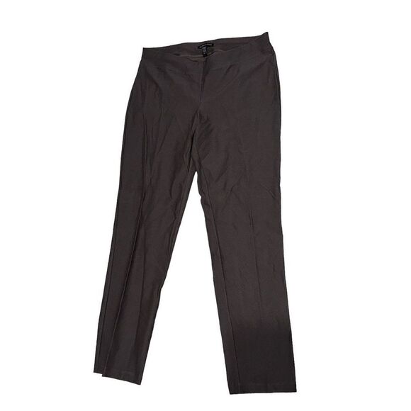 Very nice Eileen Fisher Pants size small Stretch material olive greenish color G - Picture 1 of 4